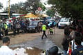 Olah TKP, polisi buat...