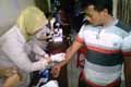 Puluhan awak bus jalani...