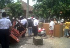 Eksekusi rumah dinas...