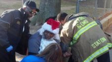 Santa Claus tertembak...