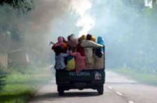 Tahun Baru, mobil pikap...