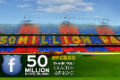 Fans Barcelona di Facebook...
