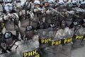 Huru-hara, TNI dilarang...