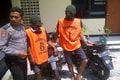 Nyolong motor, paman...