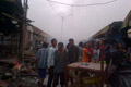 Belasan kios di Pasar...
