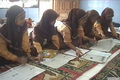 Anak-anak korban longsor...