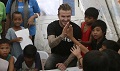 Beckham kunjungi korban...