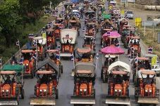 Petani Thailand demo...