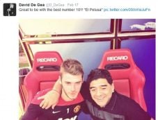 Maradona ngamuk, pacarnya...