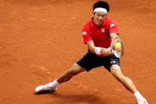Nishikori menepi, perjuangan...