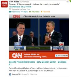 CNN gandeng Twitter...
