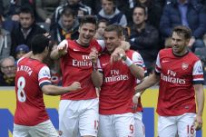 The Gunners bertahan...