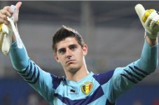 Demi final, Courtois...