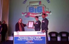 Epson Printer A3 berhasil...