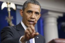 Emosi Obama terpancing...