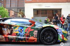 Tampil beda Aventador...