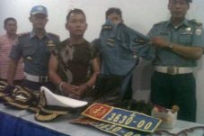 Letkol gadungan diborgol...