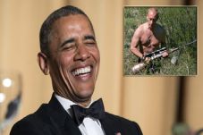 Obama mengolok-olok...