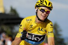 Chris Froome incar Tour...