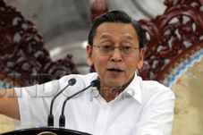 Usai sidang, Boediono...