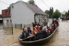 Banjir besar landa Bosnia...
