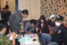 BNN Bandung Tes Urine...