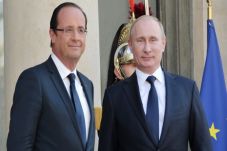 Putin-Hollande Bertemu...