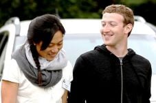Zuckerberg dan Istri...