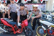 Razia Gabungan, 7 Motor...