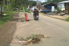 Jalan Nasional di Toraja...