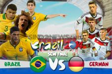 Brazil Tertekan, Jerman...