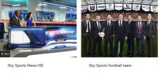 Channels Sky Sports...