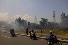 Lahan Gambut Terbakar...