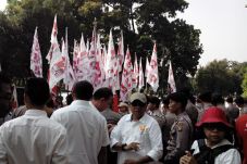 Pendukung Prabowo-Hatta...