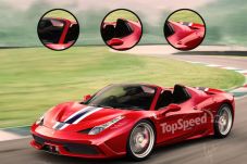 Versi Atap Terbuka Ferrari...