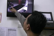 Aksi Pencuri Motor di...