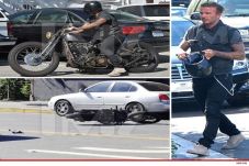 Beckham Kecelakaan Naik...
