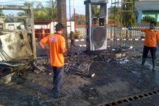 SPBU Poncol Terbakar