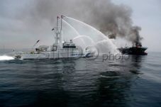 Kapal Meledak, Dishub...