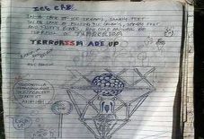 Bikin Coretan Terorisme,...