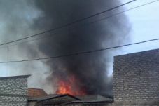 Pasar Klampis Terbakar