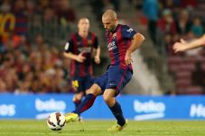 Senangnya Mascherano...