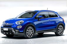 Fiat 500X dengan Tiga...