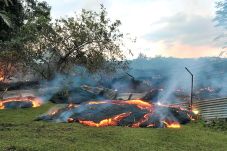Aliran Lava Gunung Api...