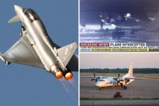 Aksi Dramatis Jet Inggris...