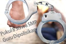 Pukul 8 Siswa SMP, Guru...