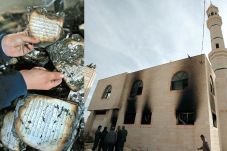 Warga Israel Bakar Masjid...