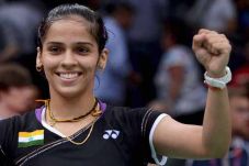 Saina Rayakan Kemenangan...