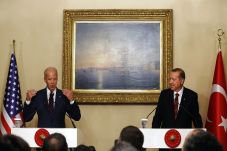 Sambangi Turki, Biden...