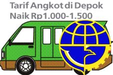 Tarif Angkot di Depok...